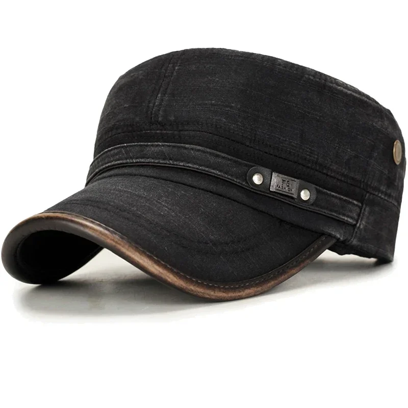 Gorra Plana con Ribete de Cuer - Dad Hat Cotton reseña y precio