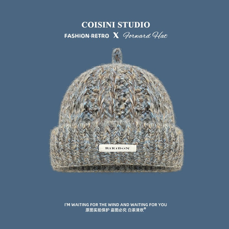 Gorros de punto con nudo peque - Beanie Cuffed Knit reseña y precio