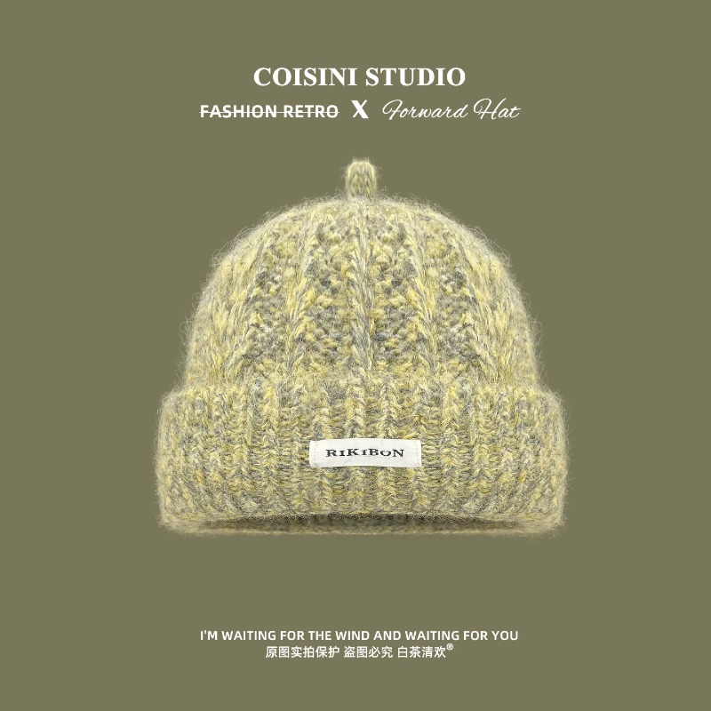 Gorros de punto con nudo peque - Beanie Cuffed Knit reseña y precio