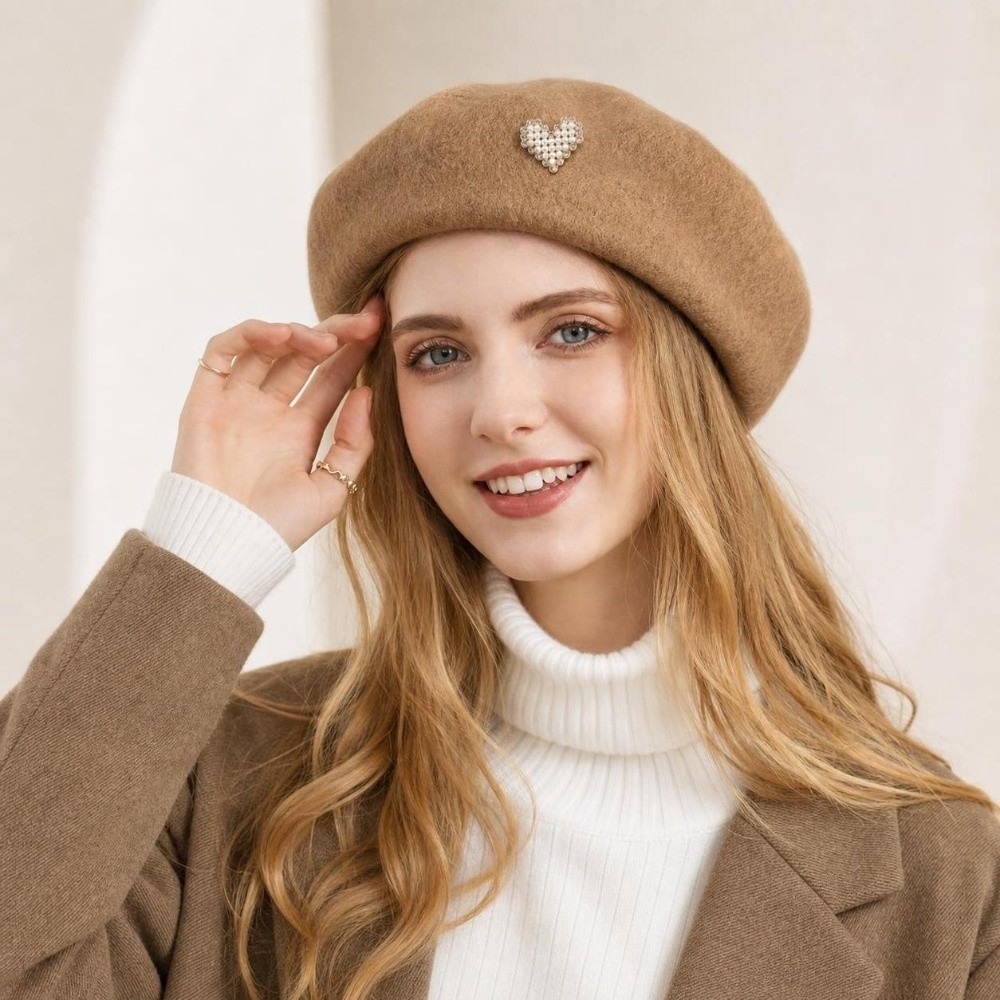 Boina de Lana Cálida de Invier - Beret French Wool reseña y precio