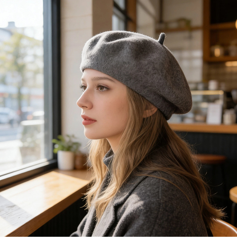 Boina Clásica de Lana para Muj - Beret French Wool reseña y precio