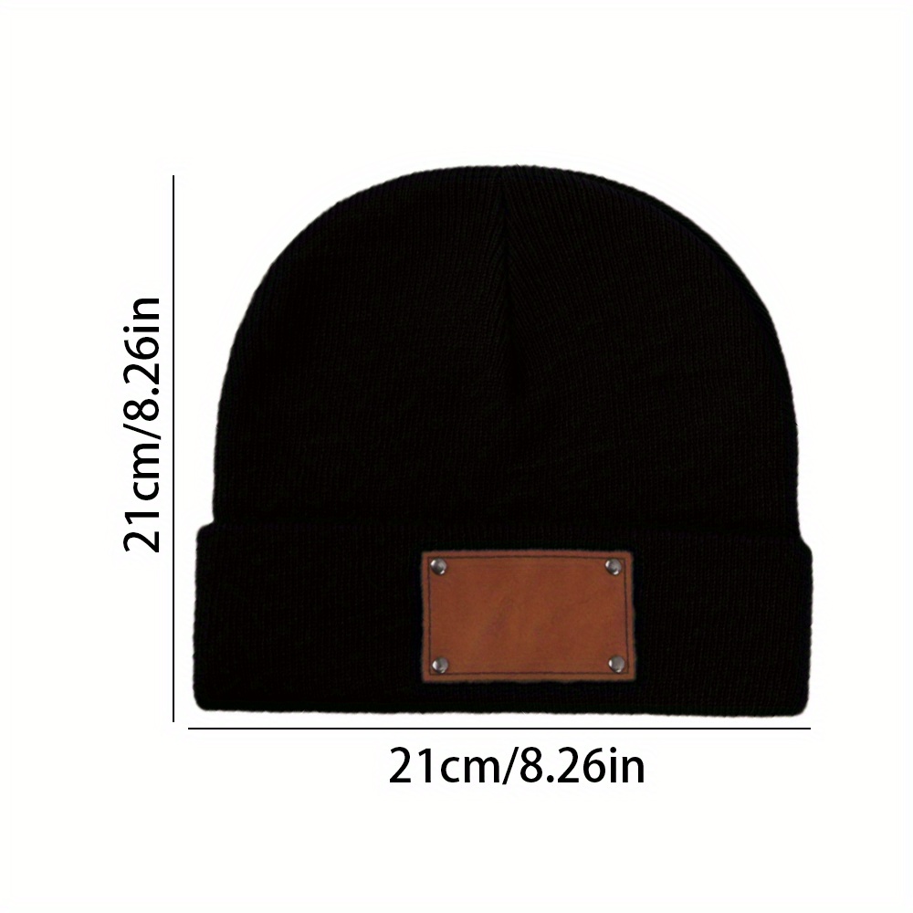 Gorro de invierno de punto con - Beanie Cuffed Knit reseña y precio