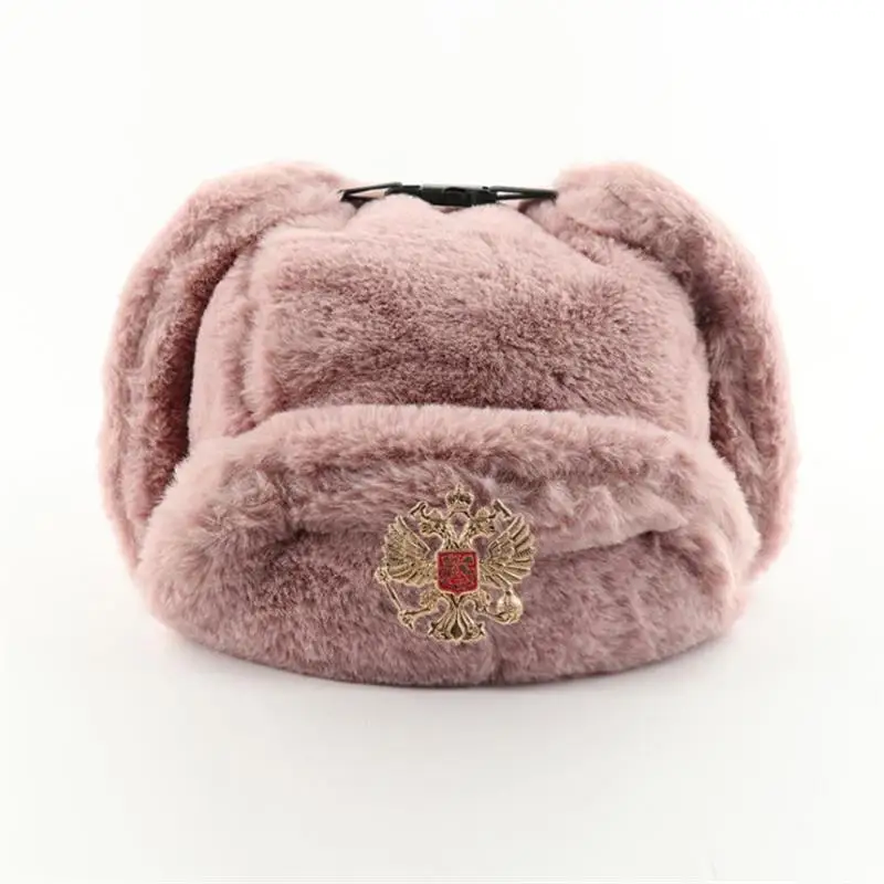 Insignia soviética Ushanka hom - Trapper Hat Ear Flap reseña y precio