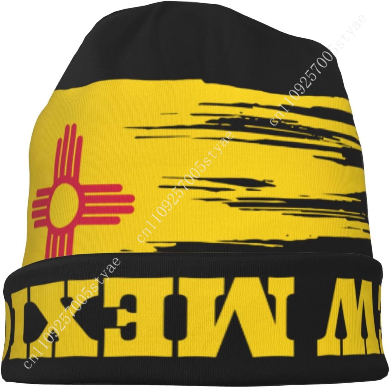 Gorro con bandera nacional par - Beanie Cuffed Knit reseña y precio