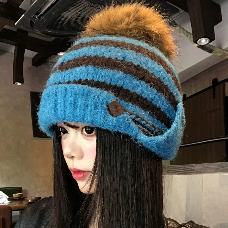 Gorros de invierno con orejera - Beanie Cuffed Knit reseña y precio