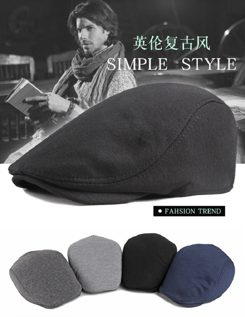 Gorra plana de algodón para ho - Newsboy Cap Ivy reseña y precio